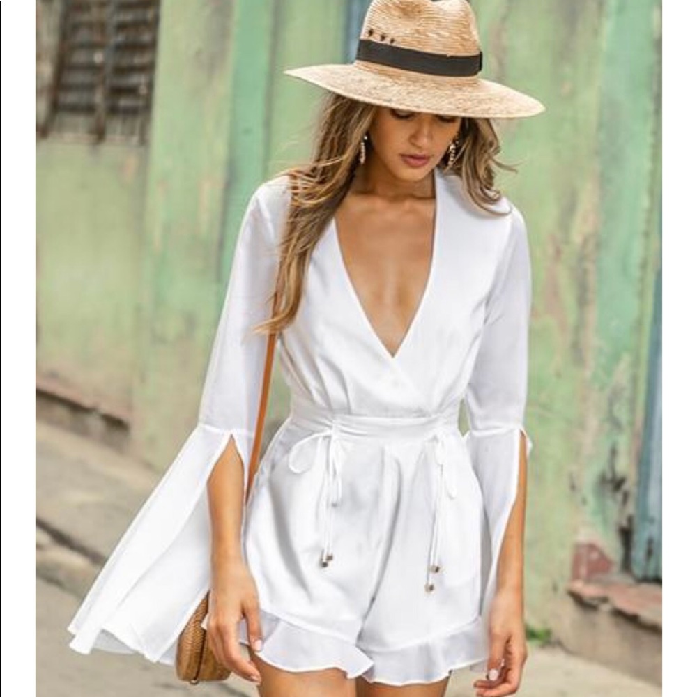 White Romper